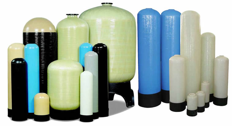 There are different specifications of FRP tanks in black, blue, grey or natural color.